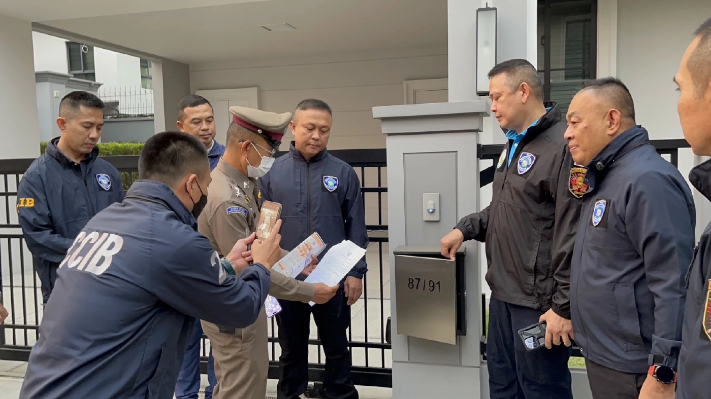 ตำรวจเข้ายึดทรัพย์สินที่เกี่ยวกับ "เบนซ์ เดม่อน" คดี "มาเก๊า 888"