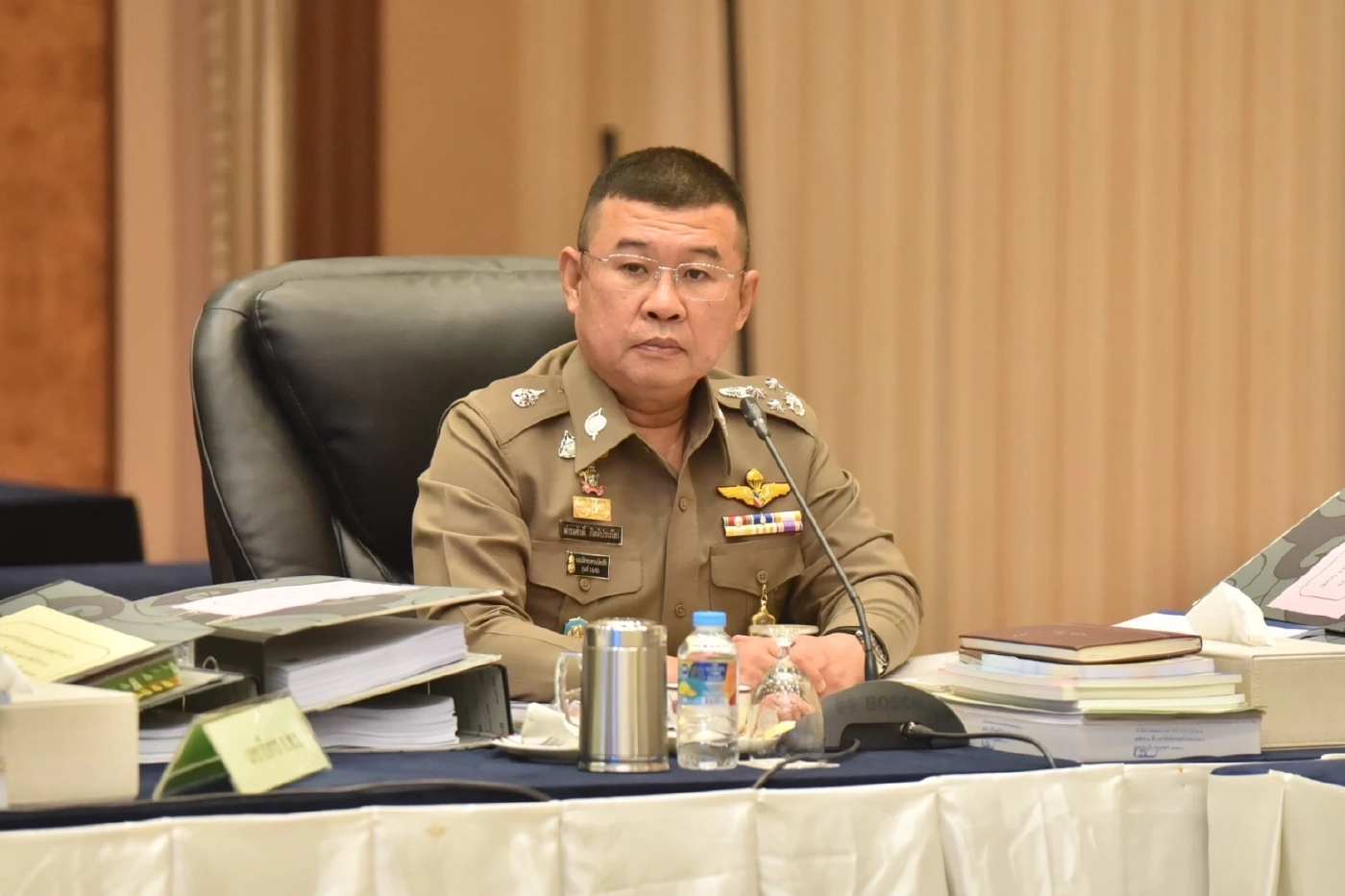 พล.ต.อ.ดำรงศักดิ์ กิตติประภัสร์ ผู้บัญชาการตำรวจแห่งชาติ