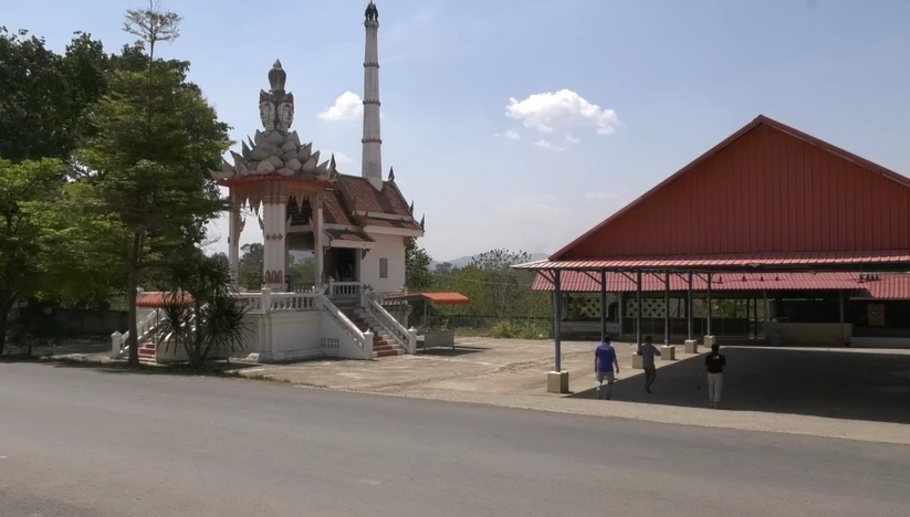 บริเวณวัดน้ำพุที่ถูกเวนคืนที่ดิน