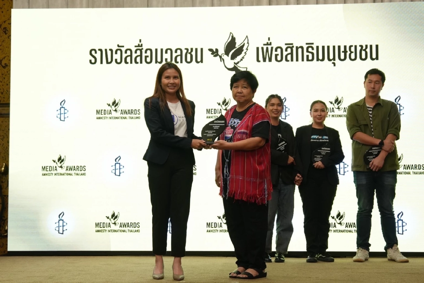 "เนชั่นทีวี"คว้ารางวัลสื่อเพื่อสิทธิมนุษยชน ผลงานชุดไฟใต้ 