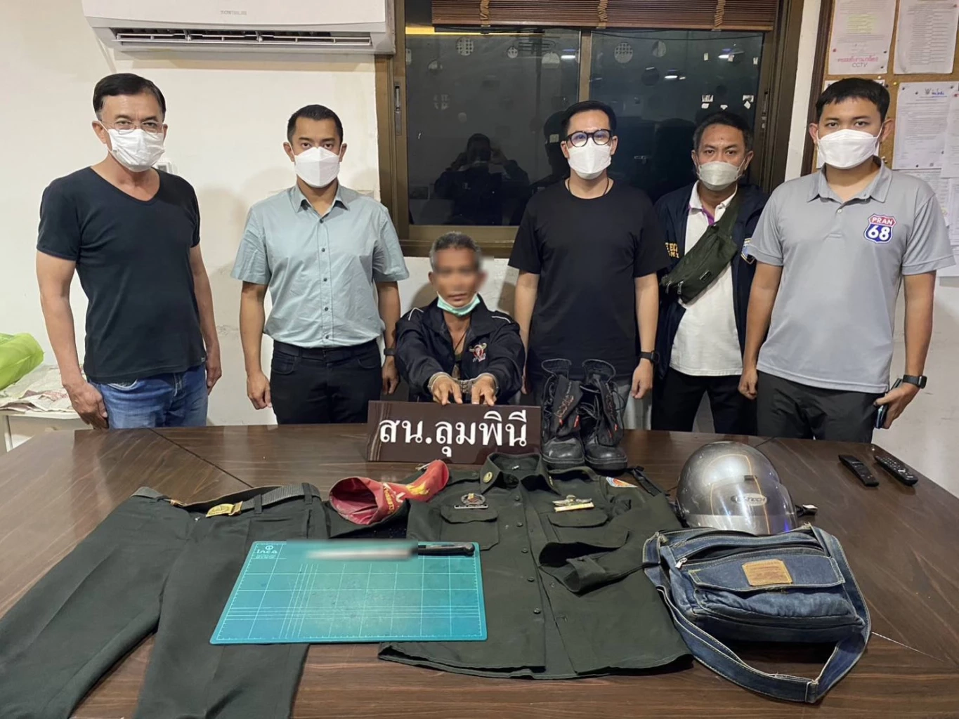 รวบ รปภ.เฝ้าสวนลุม แทงหัวหน้างานเสียชีวิต แค้นถูกด่า-ใช้งานหนัก