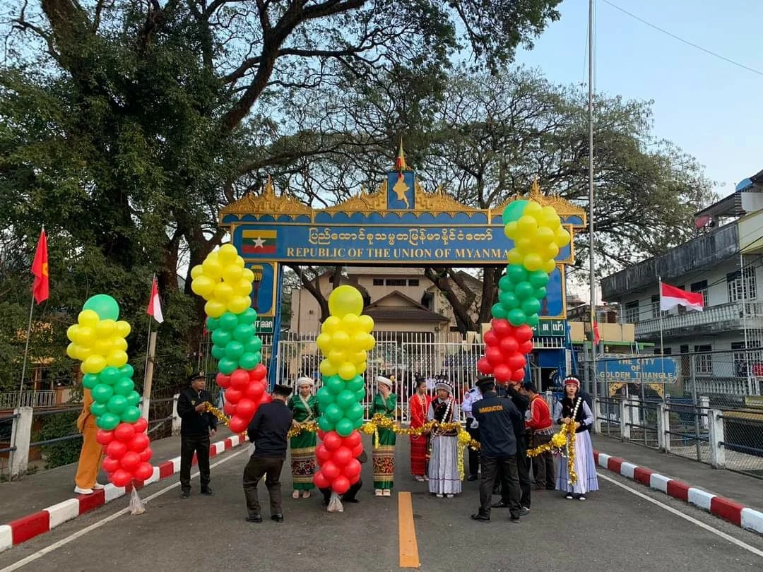 เปิดแล้ว“ด่านแม่สาย-ท่าขี้เหล็ก” หลังปิดนานกว่า 3 ปี