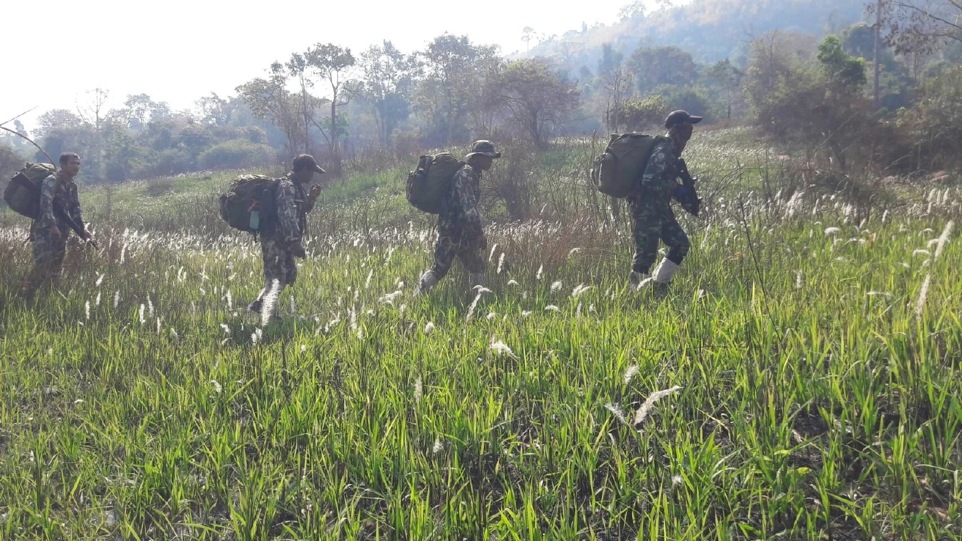 เจ้าหน้าที่อุทยานแห่งชาติทับลาน