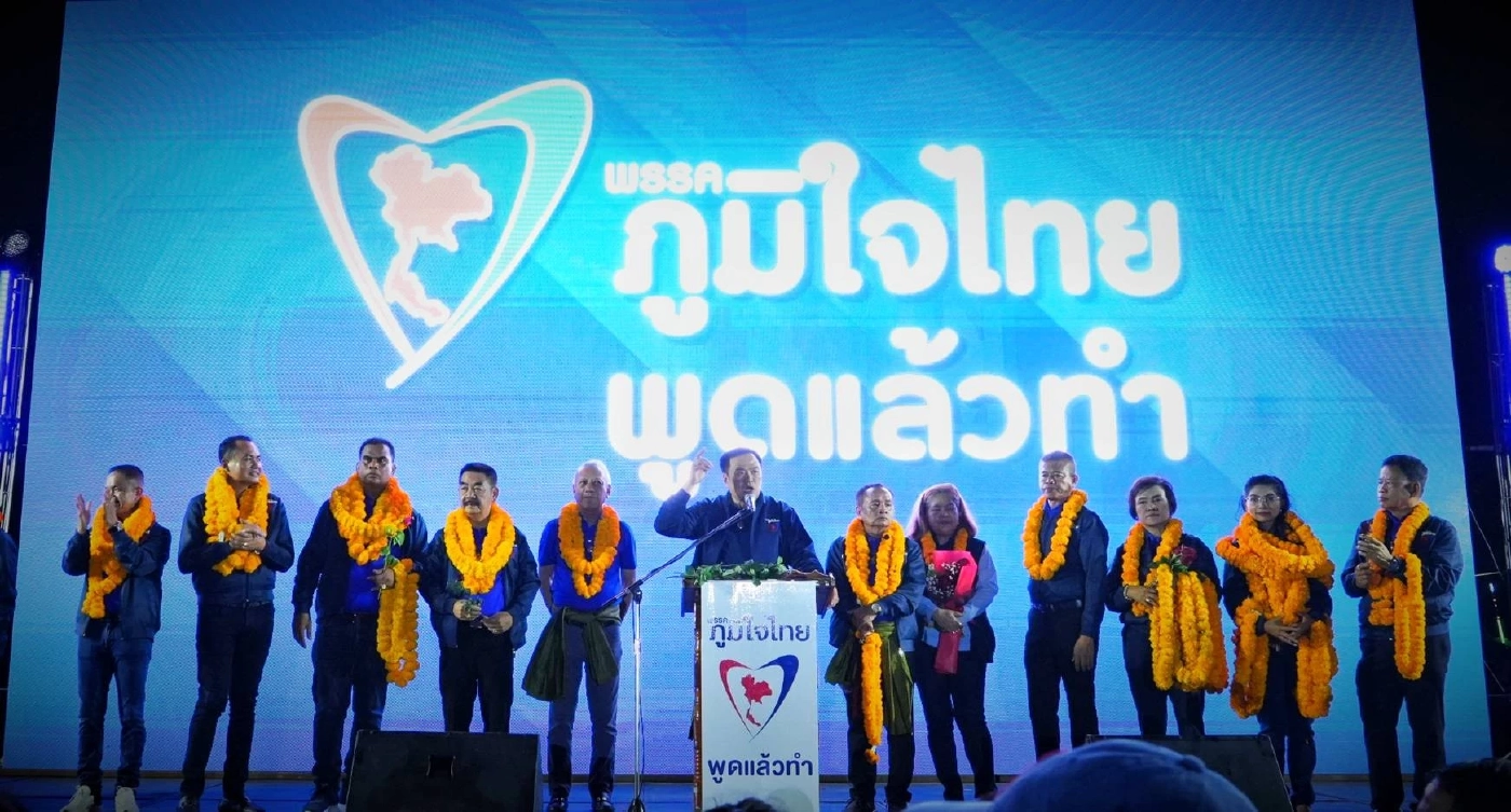 "อนุทิน" บุก "เมืองคอน" ขอแจ้งเกิดตอกเสาเข็ม คว้าส.ส.ยกจังหวัด 