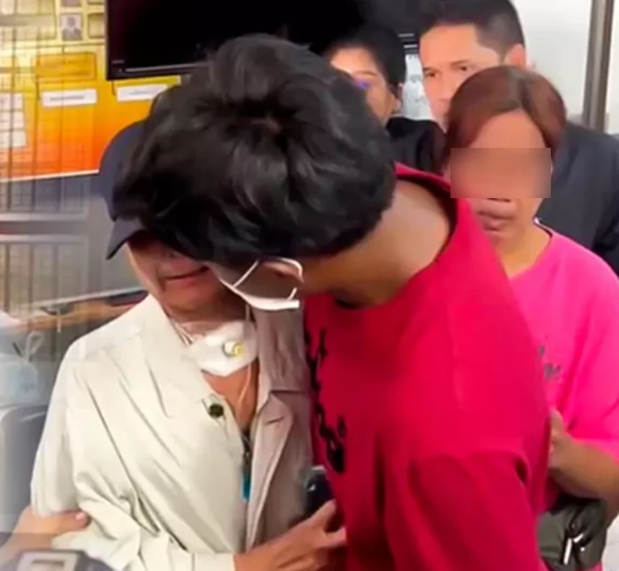 พ่อสวมกอด"พุด"ร่ำไห้ เคยเตือนให้ห่าง"นิ่ม" แต่ลูกไม่ฟังเพราะรักเมียมาก