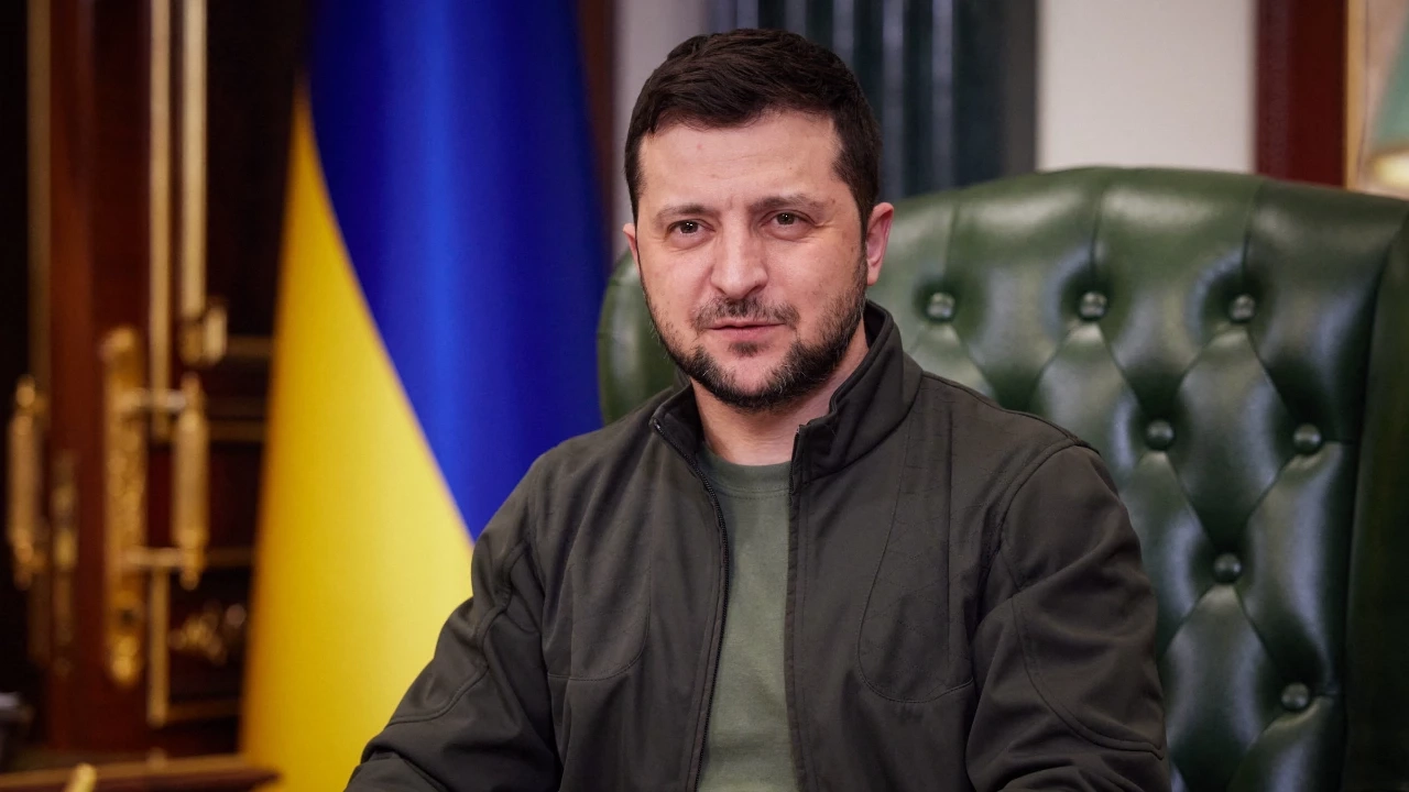 โวโลดีมีร์ เซเลนสกี ประธานาธิบดียูเครน