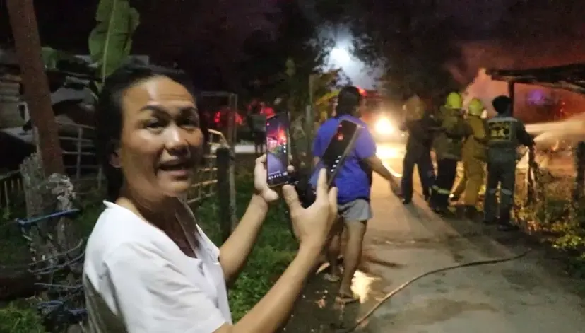 นางสาวศิรนาถ แสนบุงค้อ บ้านใกล้เคียงและผู้เห็นเหตุการณ์