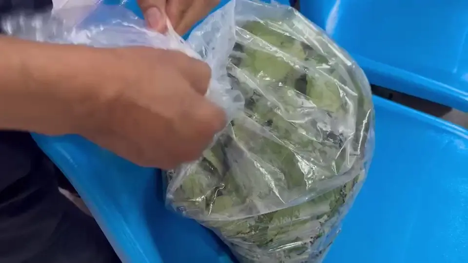 ของกลางที่เหลืออีก 1 กก.ยังไม่ทันต้ม