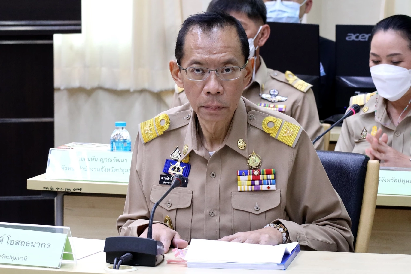 นายณรงค์ศักดิ์ ผู้ว่าฯปทุมธานี