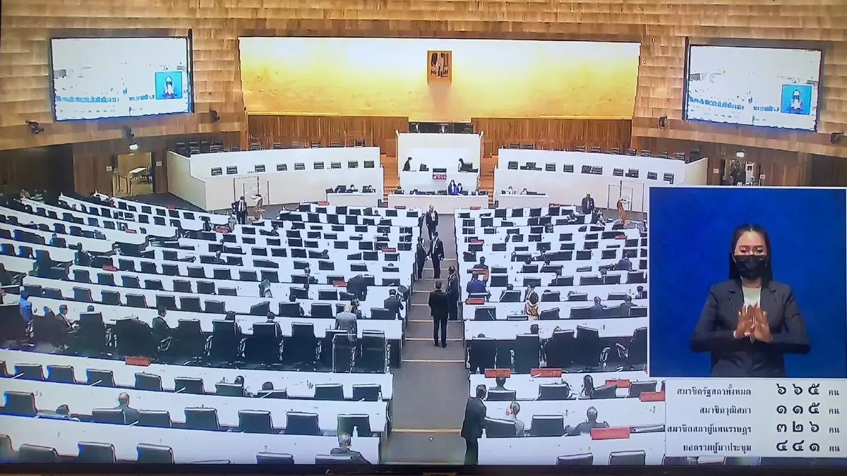 สุดยื้อ! รัฐสภาฯล่ม หลังรอองค์ประชุมนาน 3 ชม.