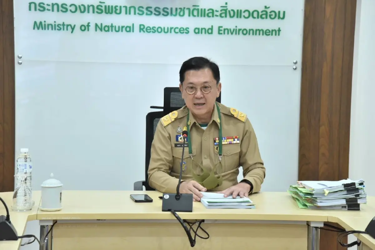 นายจตุพร บุรุษพัฒน์ ปลัดกระทรวงทรัพยากรธรรมชาติและสิ่งแวดล้อม 