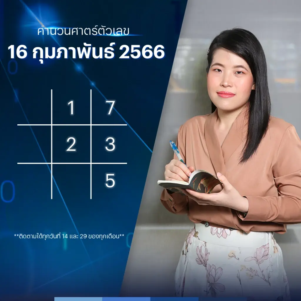 เช็กดวงวันเกิด กับ "หมอไก่ พ.พาทินี" ประจำวันพฤหัสบดี 16 กุมภาพันธ์ พ.ศ. 2566