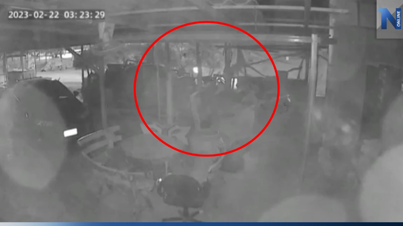 วงจรปิดจับภาพนาทีเกิดเหตุยิงถล่ม