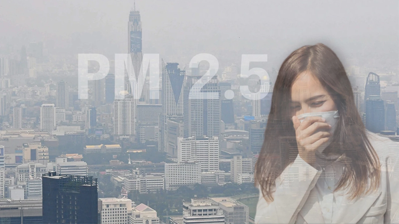 ฝุ่นพิษ"PM2.5"ฟุ้ง กทม.พบ 67 พื้นที่เกินมาตรฐาน เริ่มส่งผลกระทบต่อสุขภาพ
