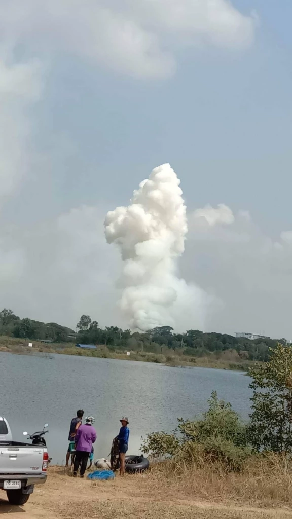 เกิดเหตุบึ้มสนั่นหลายครั้ง ในโรงงานผลิตชนวนระเบิด กรมสรรพาวุธทหารบก อยุธยา