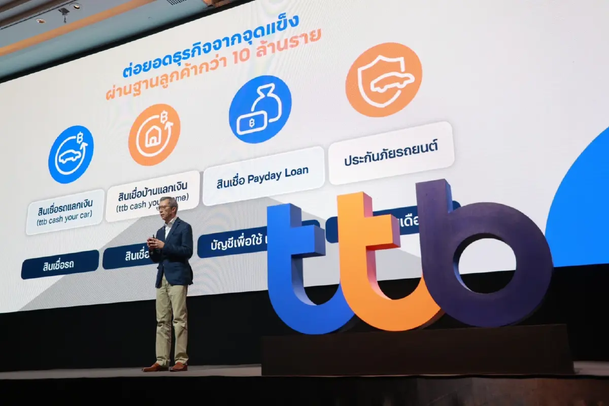 ทีเอ็มบีธนชาต เปิดแผนขับเคลื่อนธุรกิจปี 2566 สู่ The Next REAL Change  ปักหมุด 3 กลยุทธ์สำคัญ ต่อยอดจุดแข็งรวมกิจการ เดินเกมรุกยกระดับดิจิทัลแบงก์กิ้ง สร้าง Ecosystem Play ให้มนุษย์เงินเดือน คนมีรถ-มีบ้าน มีชีวิตทางการเงินที่ดีขึ้นรอบด้าน