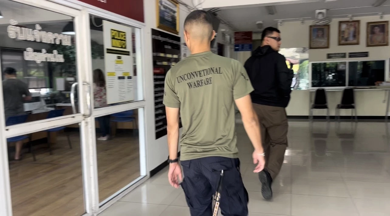 ตำรวจ สน.สายไหม สอบปากคำเจ้าหน้าที่ชุดอรินทราช