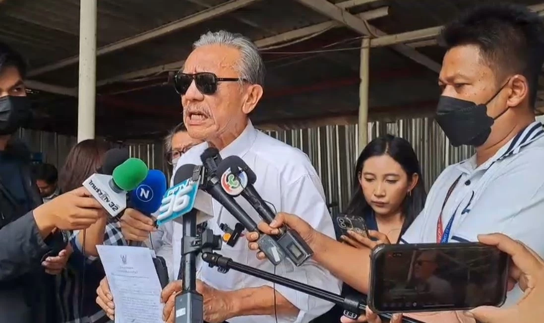 ชูวิทย์ แจ้งความ "สุขสำรวย" ว่าที่ ผู้สมัคร ส.ส.ภูมิใจไทย กลั่นแกล้งให้ได้รับโทษ