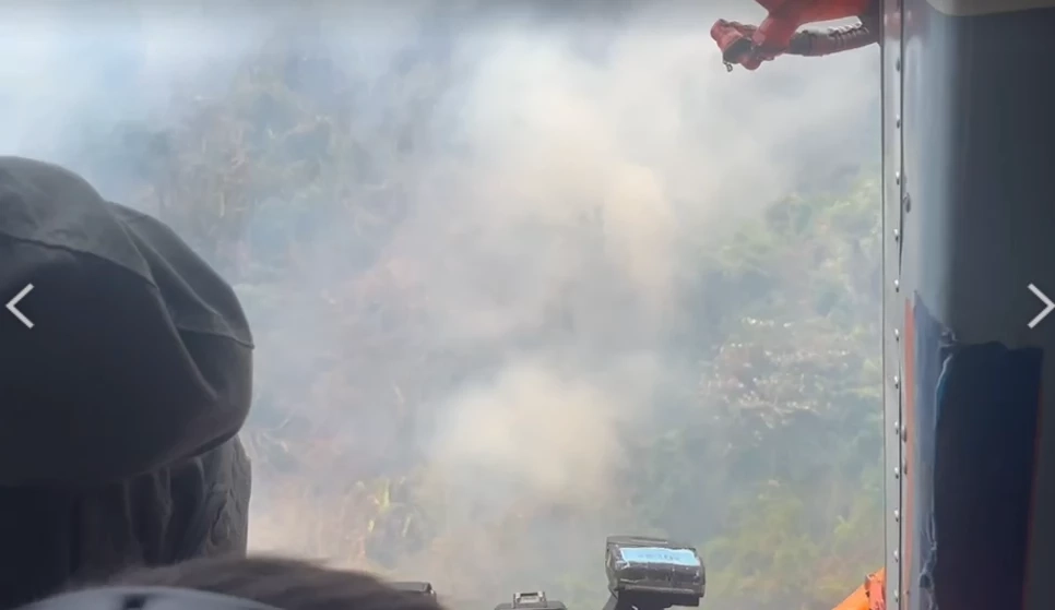 หวั่นไฟป่านครนายก ลามพื้นที่มรดกโลก หน่วยงานเกี่ยวข้อง เร่งระดมกำลังสกัด