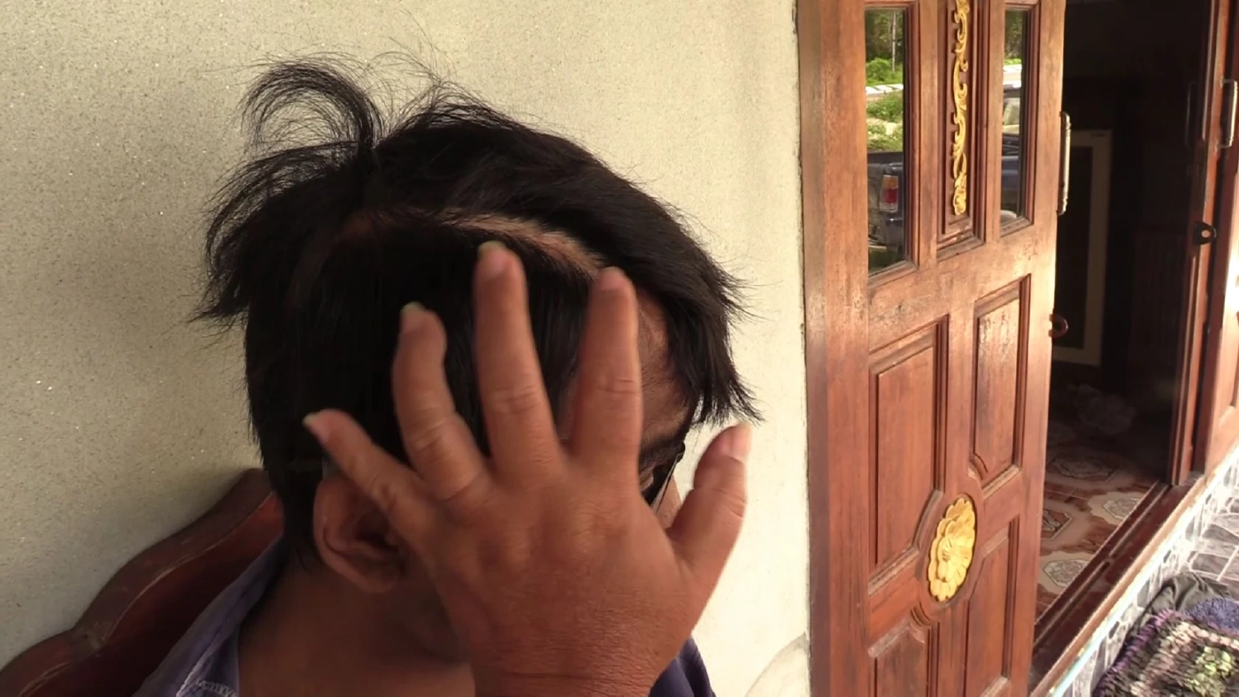 นายอนุชิต ไชยทองงาม รปภ.ผู้เสียหายในคดี