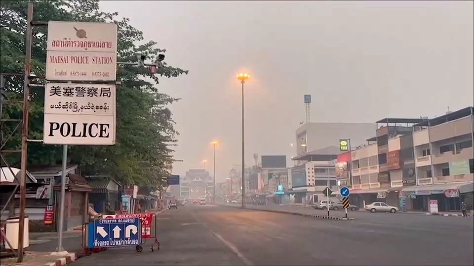 วิกฤตฝุ่น"PM2.5" อ.แม่สาย เชียงราย ทะลุเกินมาตรฐาน พบจุดความร้อน 154 จุด