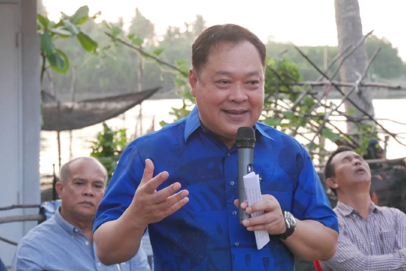 พ.ต.อ.ทวี สอดส่อง อดีต ส.ส.แบบบัญชีรายชื่อ และเลขาธิการพรรคประชาชาติ