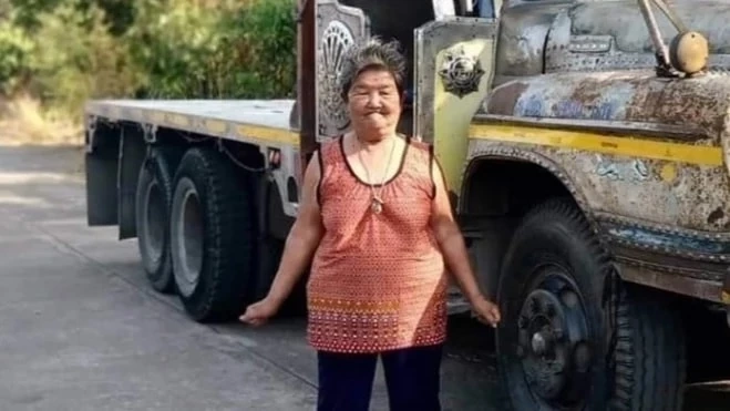 ปิดตำนาน "สิบล้อคอกระเช้า" ป้ากี หญิงแกร่งแห่งปราจีน เสียชีวิตแล้ว