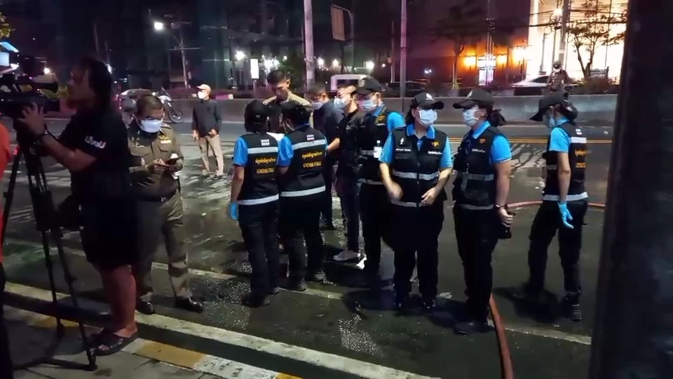 พิสูจน์หลักฐาน เข้าพื้นที่อาคาร"บก.น.5" เร่งหาสาเหตุไฟไหม้