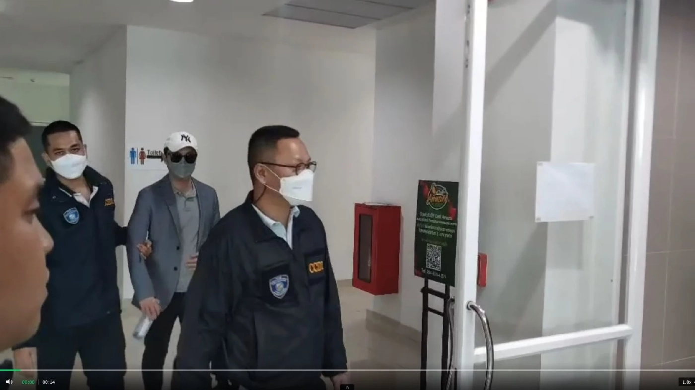 คุมตัว "เมฆ รามา"สอบต่อสอท. เจ้าตัวเครียด-ไม่ตอบคำถาม