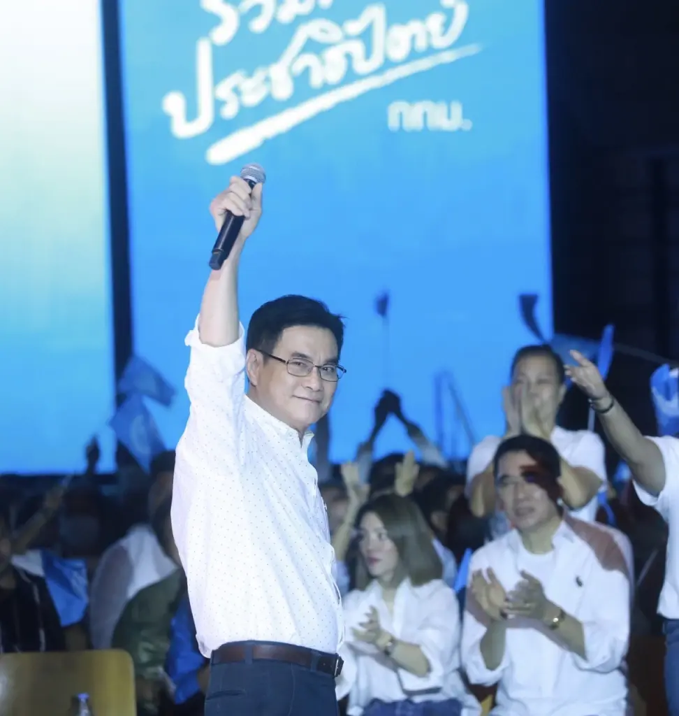 "จุรินทร์" อ้อนคนกรุงจับมือ ไม่เอา "ธนกิจการเมือง" ใช้เงินซื้อผู้แทน