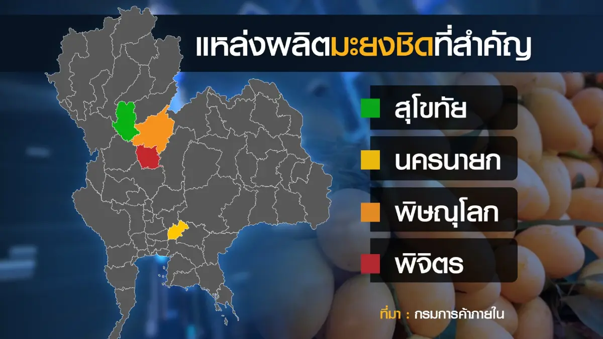 ก.พาณิชย์ยัน 'มะยงชิด' ปราจีนบุรี ออเดอร์ยังแน่น!