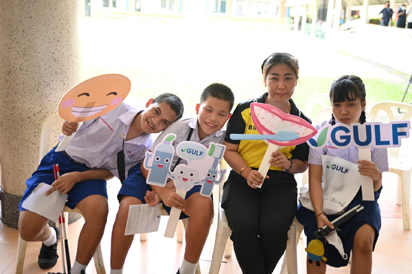 มอบรอยยิ้มสดใส สานต่อโครงการ GULF Sparks Smiles ปี 3 เปิดตัวหน่วยทันตกรรมที่แรก สำหรับกลุ่มผู้พิการทางสายตา
