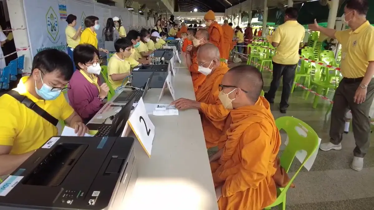 โครงการหน่วยแพทย์อาสา ตรวจสุขภาพพระสงฆ์ 1,000 รูป ถวายแด่สมเด็จพระสังฆราชฯ