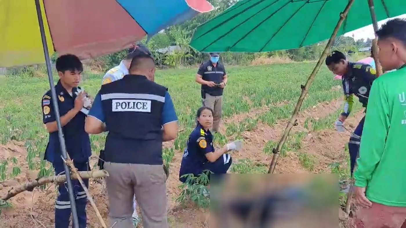 พบร่างลุงวัย 60 หายออกจากบ้าน คาดฮีทสโตรก ทำช็อกดับคาไร่มันสำปะหลัง