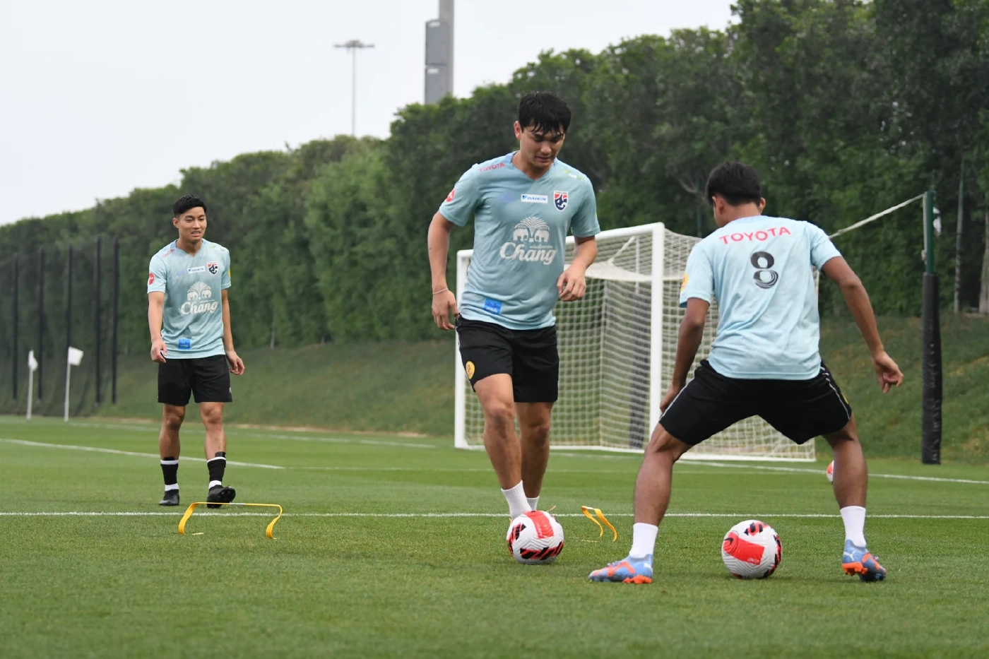 "ไทย U23" ซ้อมเข้ม "เศรษฐสิทธิ์" หวังทุบคูเวตซิวที่ 3 โดฮาคัพ