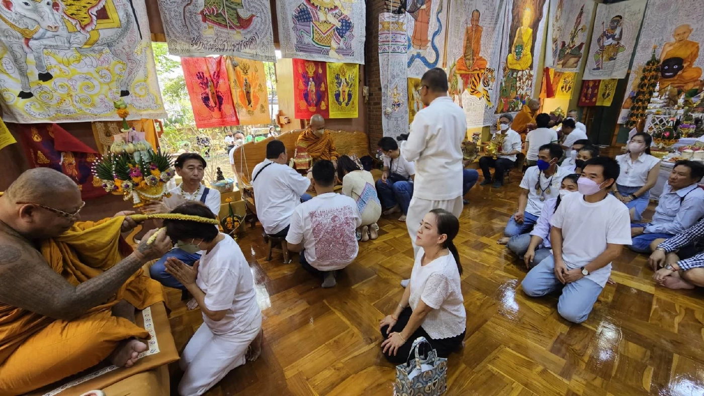 ศิษย์ "หลวงปู่กาหลง" จัดงานไหว้ครูประจำปี 66 ครั้งต่อไปจัดตรงวันลอยกระทง