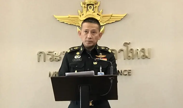 พล.อ.คงชีพ ตันตระวาณิชย์ โฆษกกระทรวงกลาโหม