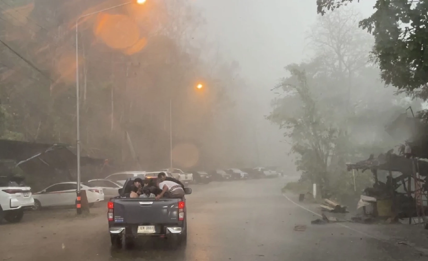 เชียงใหม่อ่วมซ้ำสอง พายุลูกเห็บถล่ม อำเภอแม่วาง