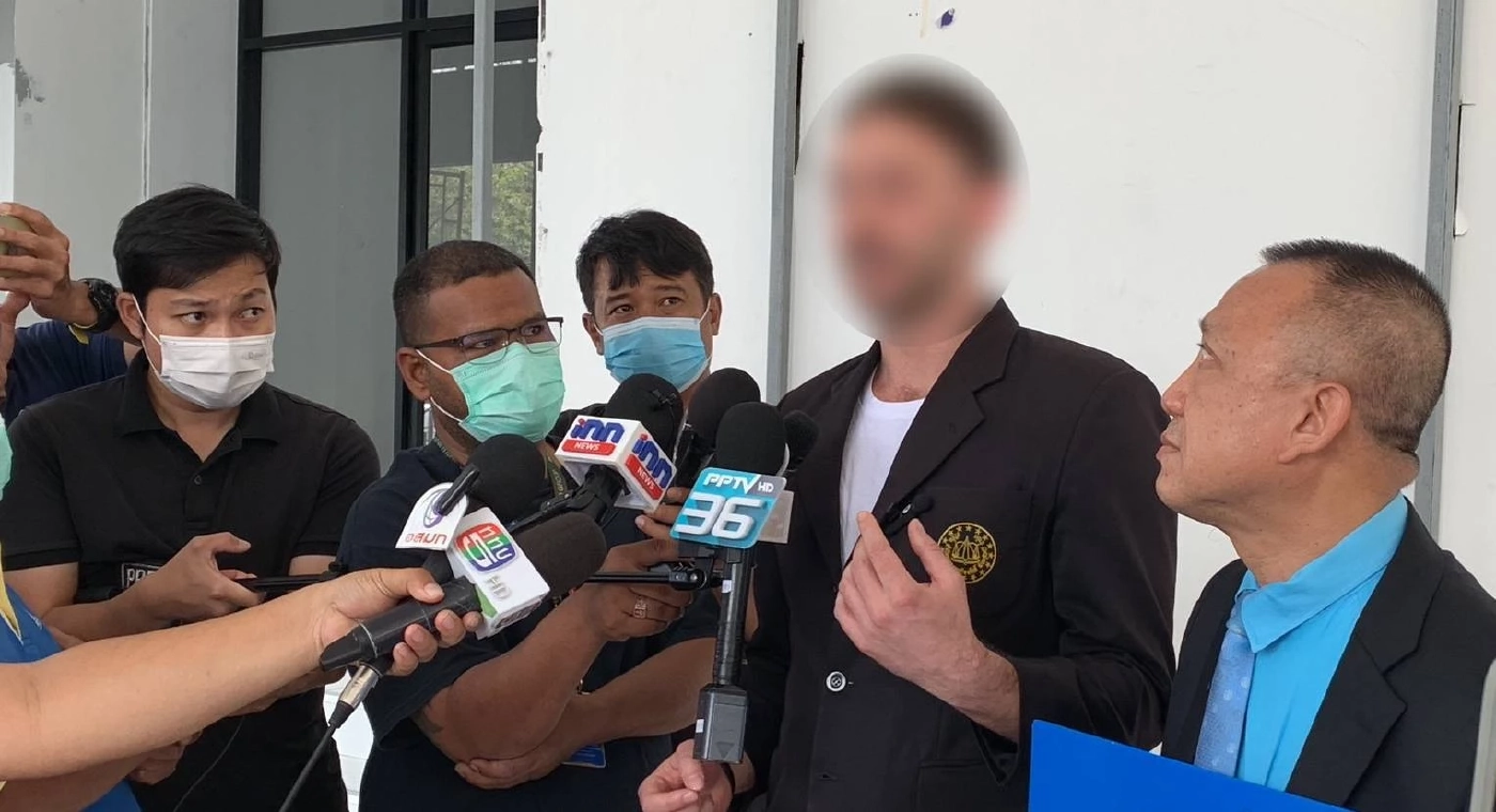 หนุ่มต่างชาติ ร้องตร. หลังถูกการ์ดกร่าง ใส่กุญแจมือ-ตบหน้า