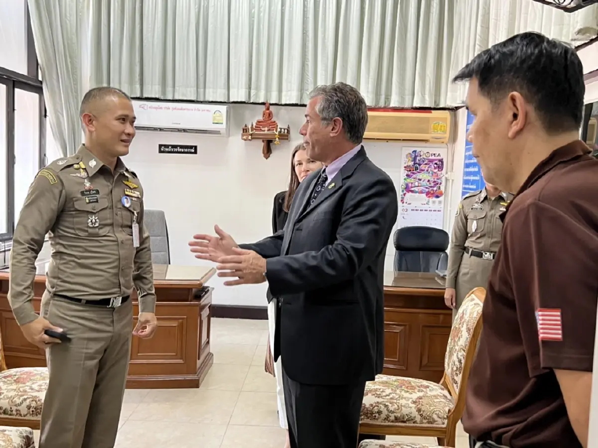 คณะทูตสหรัฐฯ - ตำรวจ.ปทส.ร่วมหารือ ประเด็นคุ้มครองสัตว์ป่า