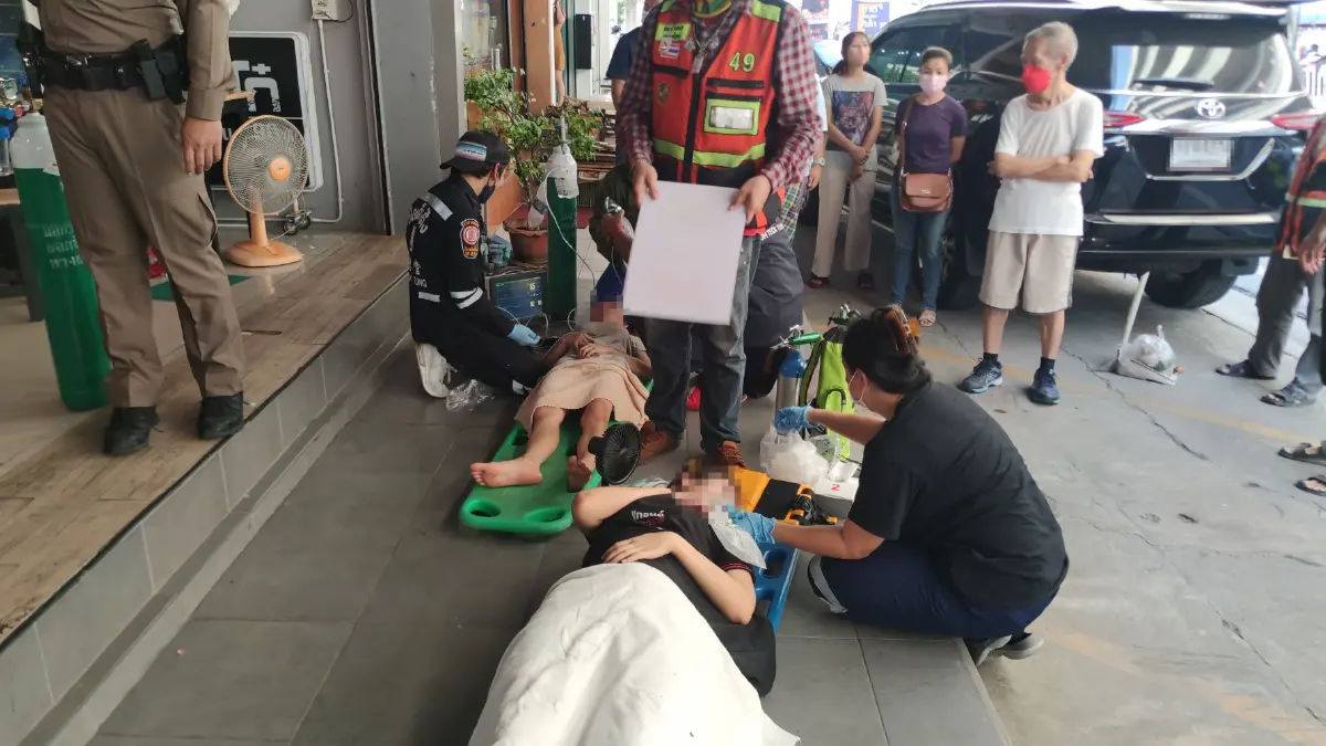 ลูกจ้างสาวลาวหวิดดับ หลังแก๊สรั่วหมดสติ คาร้านบะหมี่ ย่านดอนเมือง
