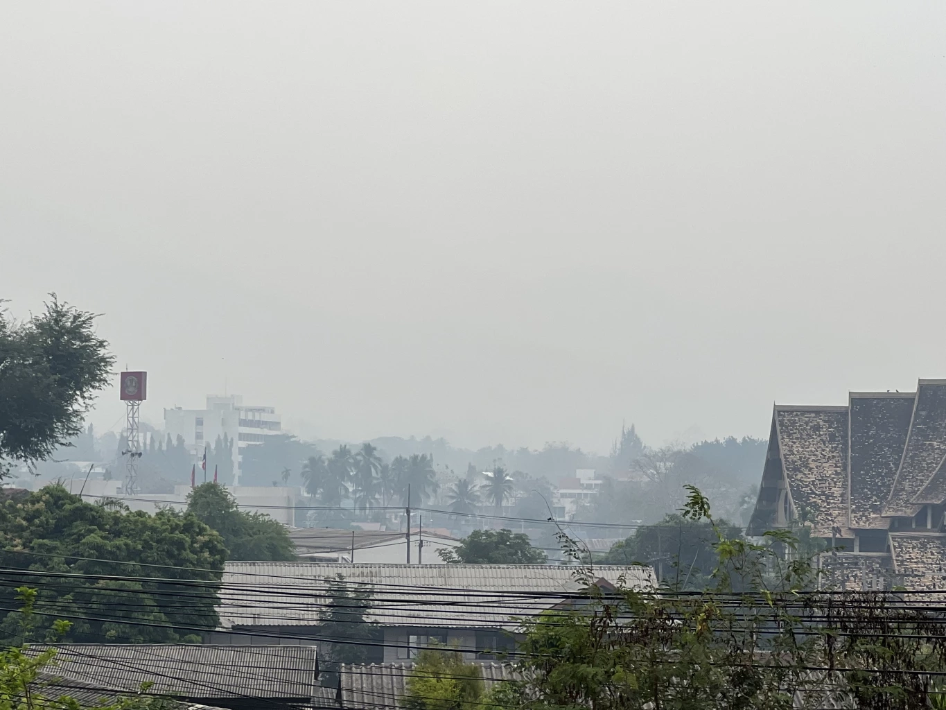 ไฟป่าแม่ฮ่องสอนยังวิกฤตหนัก หมอกควันทำทัศนวิสัย เหลือเพียงต่ำกว่า 2 กม.