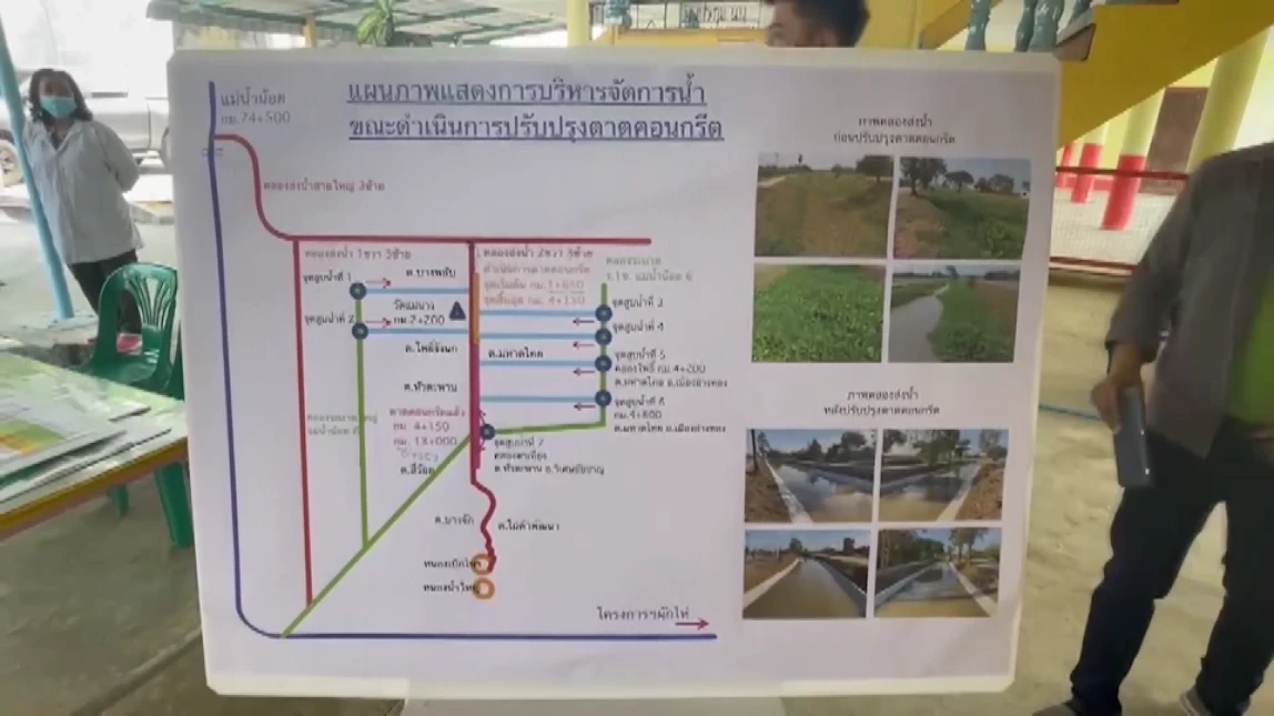 สั่งระงับชั่วคราว สร้าง "ดาดคอนกรีต" คลองตาแม้น ชาวบ้านยืนยันไม่เห็นด้วย