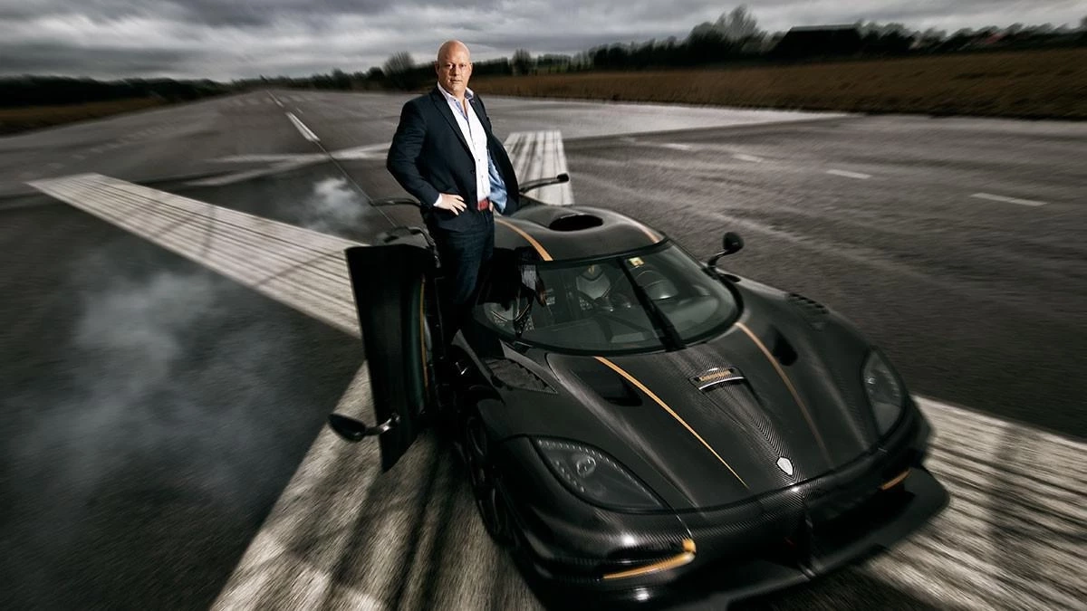  มร.คริสเตียน ฟอน เคอนิกเส็กก์) ผู้ก่อตั้งและประธานเจ้าหน้าที่บริหาร Koenigsegg Automotive AB ภาพจาก forbes 