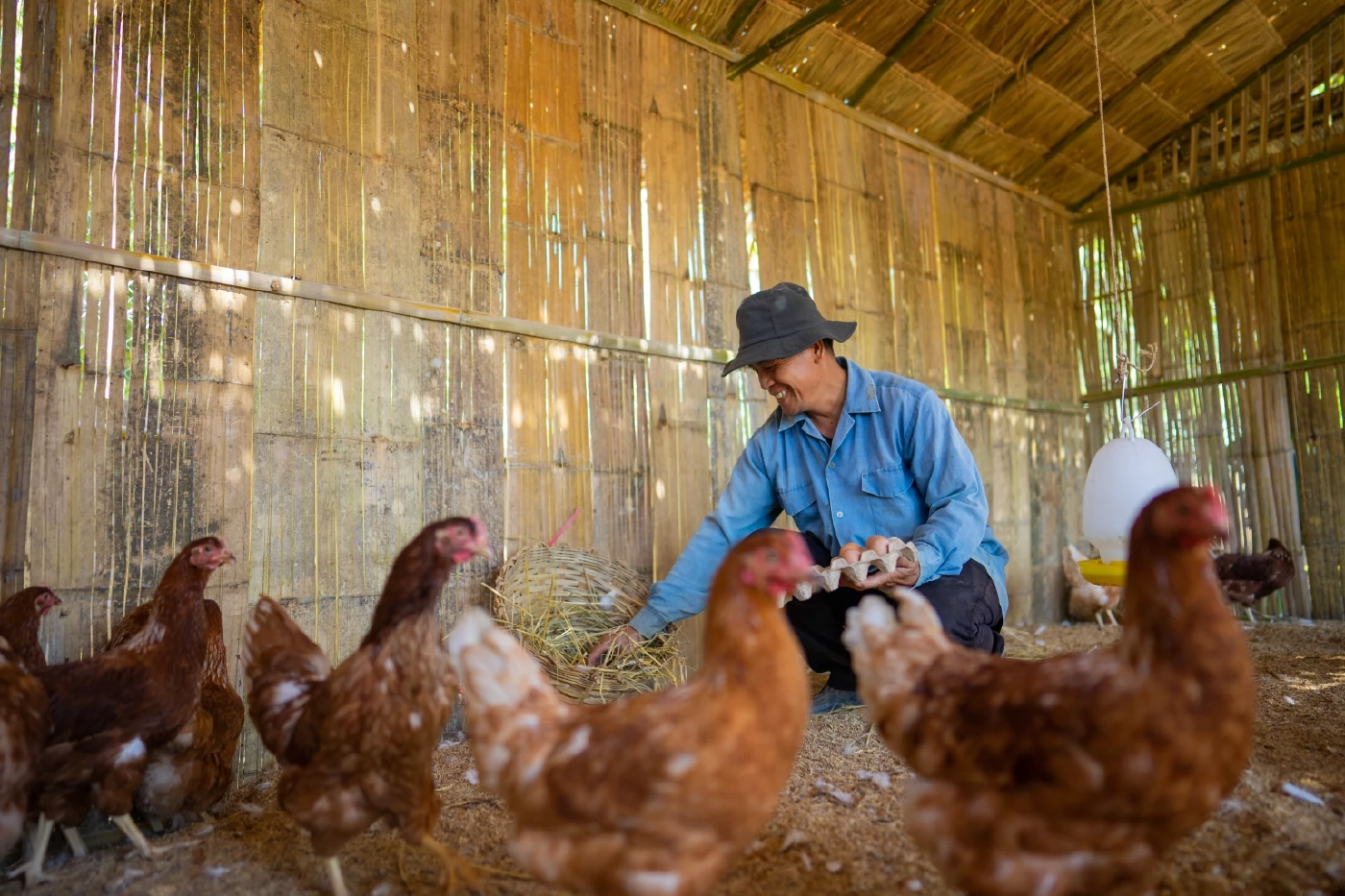 ศาสนาและธรรมชาติ ผนวกรวมกันไว้ที่ พุทธนิเวศเกษตรอินทรีย์  ไร่เชิญตะวัน