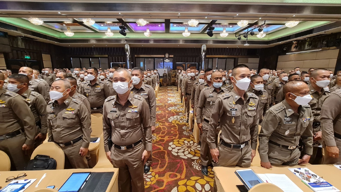 ผบ.ตร.เปิดฝึกอบรมวิทยากรต้นแบบชุมชนยั่งยืน แก้ไขปัญหายาเสพติด