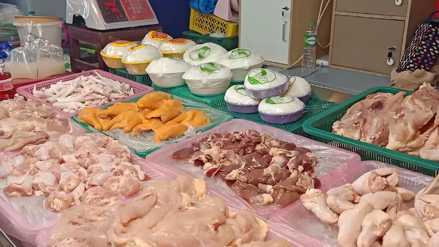 สำรวจตลาดบ่อพลอย กรรมการตลาดสดยืนยัน ไม่มี"เนื้อเหี้ย"วางขาย