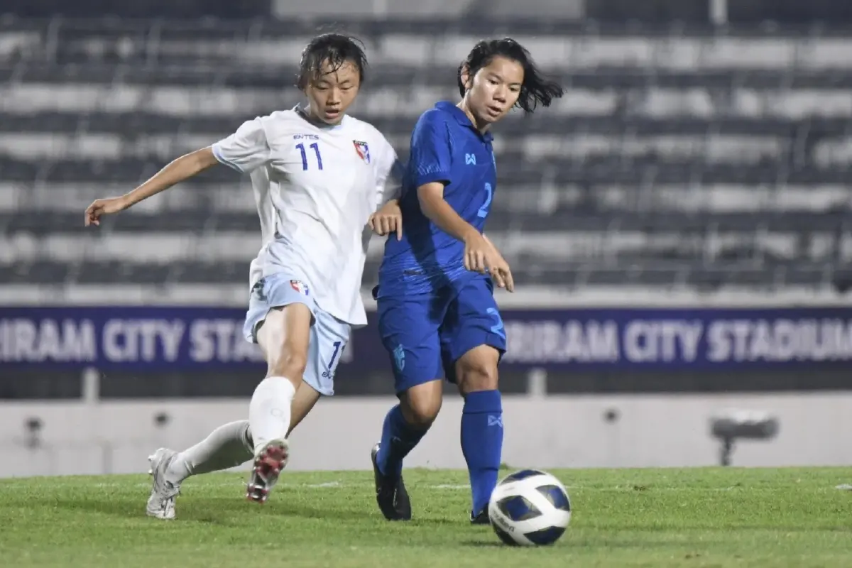 "ชบาแก้ว U20" พ่าย ไต้หวัน 0-3 ส่งท้ายคัดเอเชียรอบแรก (คลิป)