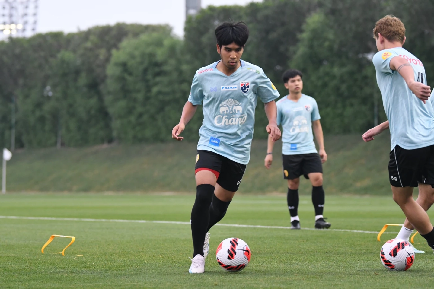 "ไทย U23" ซ้อมเข้ม "เศรษฐสิทธิ์" หวังทุบคูเวตซิวที่ 3 โดฮาคัพ