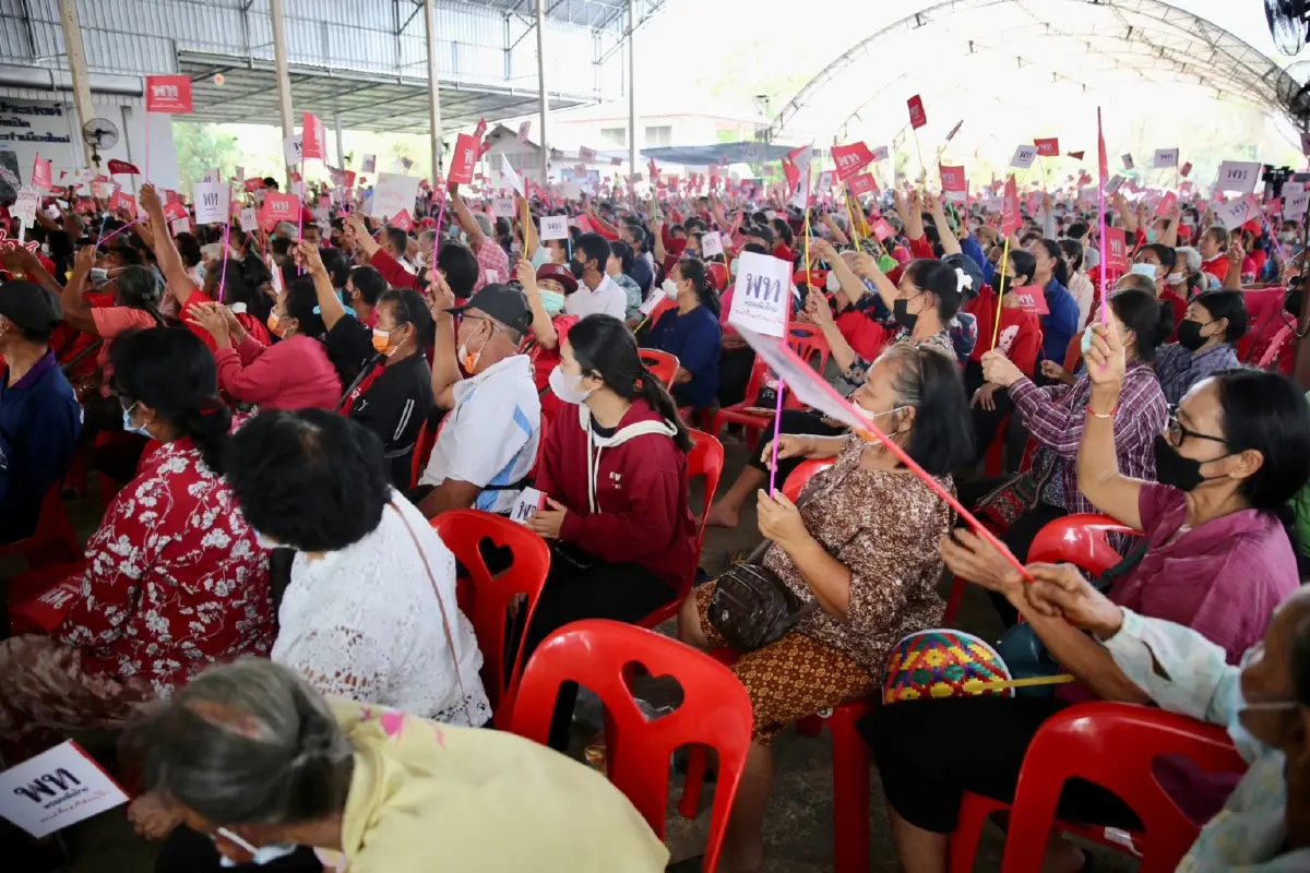 "เศรษฐา" ลั่นเลือก "เพื่อไทย" อย่าปันใจ ไม่มีพรรคพี่-น้อง ไม่เคยพูด